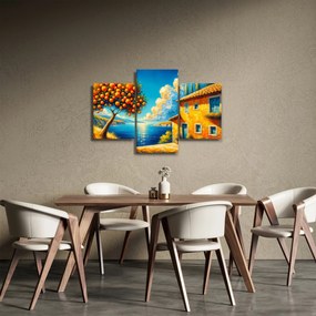 Obraz - Dom s pomarančmi II. (90x60 cm)