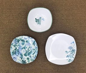 Porcelánová jedálenská súprava Herbal Mist sada 18ks