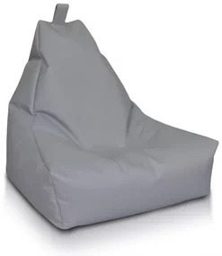 Kreslo Keiko M Polyester – moderné a pohodlné kreslo na čítanie, relax aj hranie Farba: NC13  -  sv. sivá