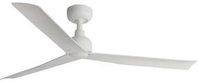 FARO 34274 - Stropný ventilátor MARINE M biela IP44 + diaľkové ovládanie