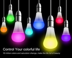 LED Solution Mi-Light MiBoxer RF LED žiarovka RGB+CCT 9W E27 FUT012