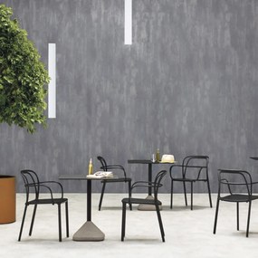 CONCRETE 855 H730  - stolová podnož black