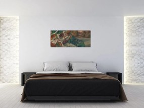Obraz - Edgar Degas, Four Dancers, reprodukcia (120x50 cm)