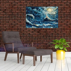 Obraz - Maľba oblohy a mora (90x60 cm)