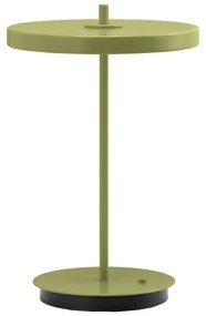 Zelená kovová LED stolová lampa s kovovým tienidlom (výška 31 cm) Asteria Move – UMAGE