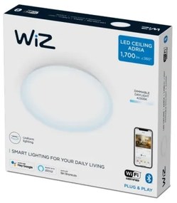 WiZ - LED Stmievateľné stropnvé svietidlo SUPERSLIM LED/17W/230V 4000K Wi-Fi