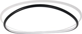 Stropné LED svietidlo Halo, 2x LED 38w, 4000k, b