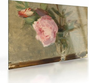 Sklenený obraz - Berthe Morisot, Peonies, reprodukcia (70x50 cm)