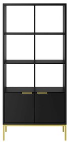 Knižnica AUSTIN čierna