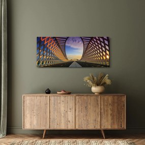Obraz modernej architektúry mosta (120x50 cm)
