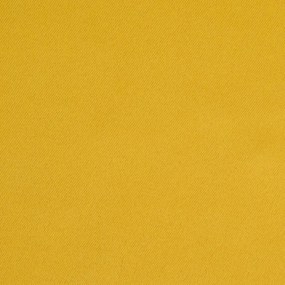 Horčicový zatemňovací záves na krúžkoch LOGAN 140x270 cm
