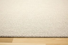 Šnúrkový obojstranný koberec Brussels 205150/10010 strieborný / sivý / krémový