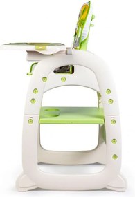Bestent Detská jedálenská stolička 2v1 SAFARI Ecotoys | BIANO