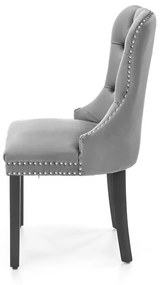 ELEGANTNÁ STOLIČKA NEA SIVÁ ZAMAT