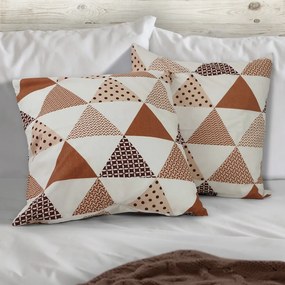 Polášek Bavlnená obliečka na vankúšik - Lenka - béžová | 40 x 40 cm