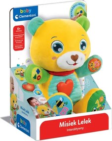 Farebný interaktívny medvedík Lelek – poľský jazyk Clementoni 50939