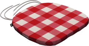 Sedák Boris farba produktu červená látka vzorované