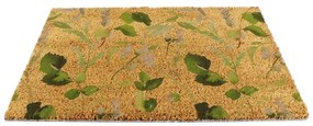 Rohožka z kokosového vlákna 40x60 cm Watercolour Leaves – Artsy Doormats