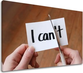 Motivačný obraz na stenu I cant