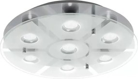 Eglo 75343 -LED stmievateľné stropné svietidlo CABO-SD 7xGU10/5W/230V pr.46 cm matný chróm