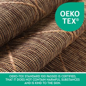 Ayyildiz, Kusový koberec Zagora 4512 Copper – na von aj na doma, 120x170, hnedá, chodba / predsieň