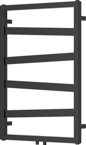 Mexen, Mexen Zoom dekoratívny kúpeľňový radiátor 770 x 530 mm, 275 W, čierny - W130-0770-530-00-70
