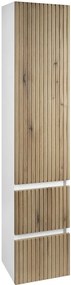 Aqualine Aqualine, PANEDA STRIP skrinka vysoká 35x165x31cm, dub emporio, ľavá/pravá, PN265