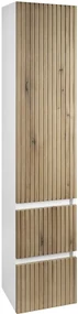 Aqualine Aqualine, PANEDA STRIP skrinka vysoká 35x165x31cm, dub emporio, ľavá/pravá, PN265