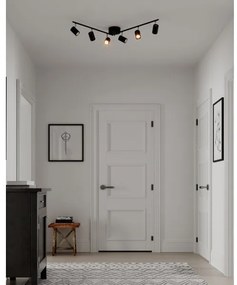 ByRydens 4202100-4002 - Bodové svietidlo CORRECT 6xGU10/7W/230V čierna