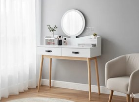 Toaletný stolík MINIMAL biely PHO1602