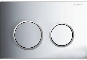 Ovládacie tlačidlo Geberit Omega20 plast chróm lesk 115.085.KH.1