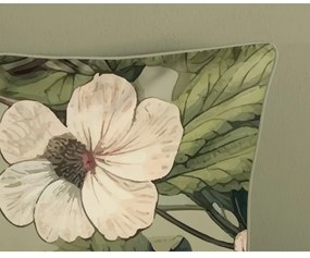 Kaki obliečky na jednolôžko/predĺžené z bavlneného saténu 140x220 cm Onaz – Descanso