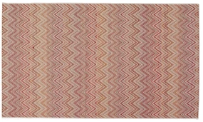 Zigzag outdoorový koberec 230x330 cm červený