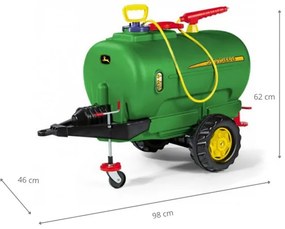 Cisternový príves Rolly Toys 123025 John Deer s pumpou