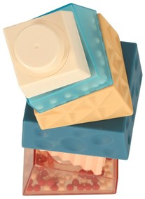 KIK Montessori vzdelávacia pyramídová senzorická veža s loptičkami