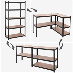 Policový regál SONGMICS 200 x 100 x 50 cm - GLR050B01