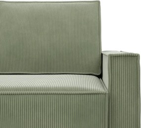 Rohová rozkladacia sedačka NOTO Poso 047 olivová