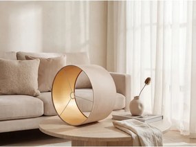 Tienidlo univerzálne STANDART E27 pr. 45 cm béžová/zlatá