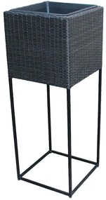 Prútený stojan 38x103h čierny