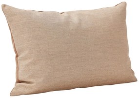 Béžový vankúš Hübsch Vela, 60 x 40 cm