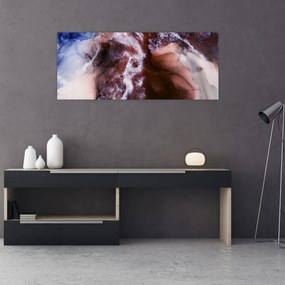 Obraz - Fialový mramor N⁰3 (120x50 cm)