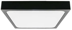 LED Kúpeľňové stropné svietidlo LED/24W/230V 6500K IP44 29,5x29,5 cm čierna