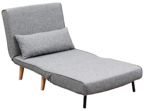 Kreslo Folde Single Light Grey