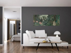 Obraz - Henri Rousseau, The Equatorial Jungle, reprodukcia (120x50 cm)