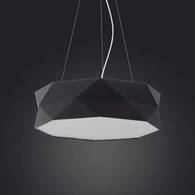 Luster na lanku KANTOOR 1xE27/15W/230V čierna