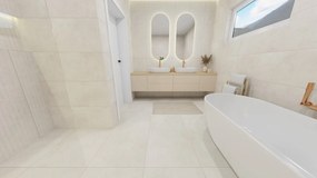 Obklad Craft Asphalt Off White 40x120 R