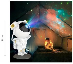 Izoxis Hviezdny projektor Astronaut s diaľkovým ovládaním