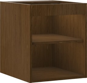 Mexen Box-A, závesná skrinka 40 cm, orech, 91AX1-0400-470-1-86