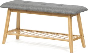 Bambusový botník prírodný DR-N1012 GREY2