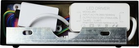 Nástenné LED svietidlo Klimt, 1x LED 12w, 3000-6000k, (60 cm), b